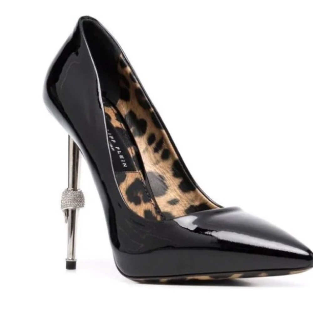 Philipp Plein Skull pointed-toe pumps